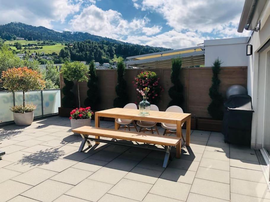 Atikka, Atico, Penthouse Appartement Luzern Buitenkant foto