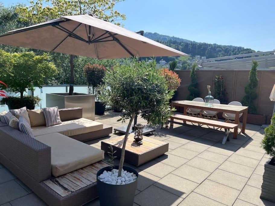 Atikka, Atico, Penthouse Appartement Luzern Buitenkant foto